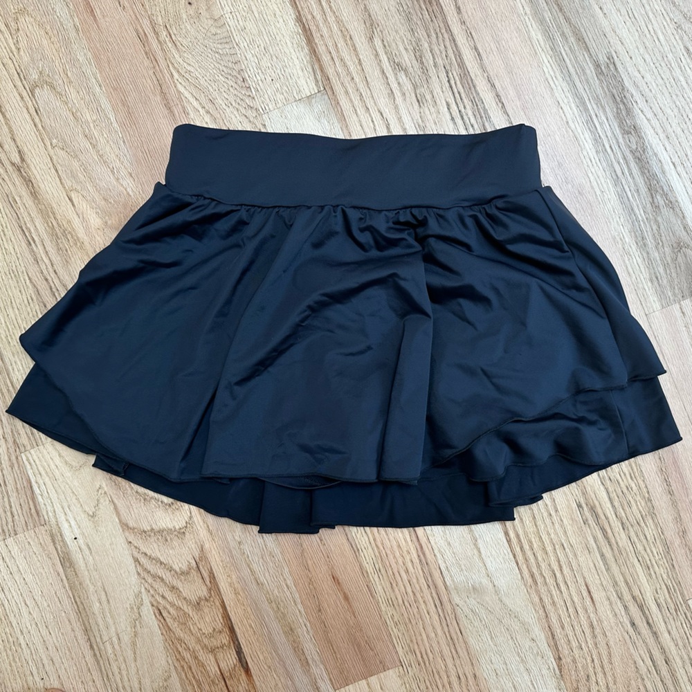 Halara Black Tennis Skort